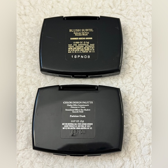 Lancome Eye Shawdow Palette and Blush Set of 2 Limited Edition Trial Size - Picture 5 of 5